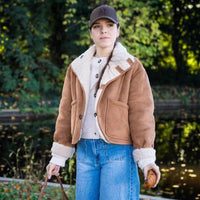 Womens Stylish Versatile Reversible Thermal Jacket