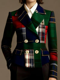 Women's Double-breasted Elegant Suit Jacket