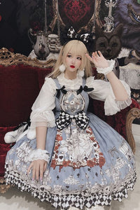Lolita Dress Gothic Retro Dark Funeral Lolita Dress