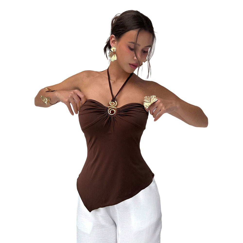 Ultra-feminine Cropped Outerwear Top