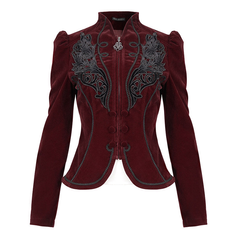 Gothic Magician Performance Womens Coat Jacket