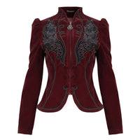 Gothic Magician Performance Womens Coat Jacket