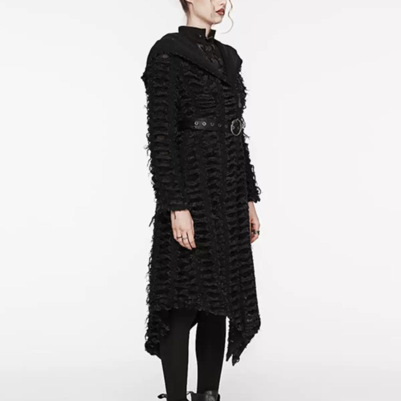 Gothic Punk Washed Heavy Industry Broken Coat
