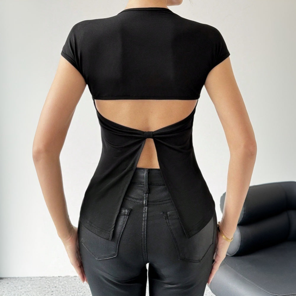 Unique, Designer-style Backless Top