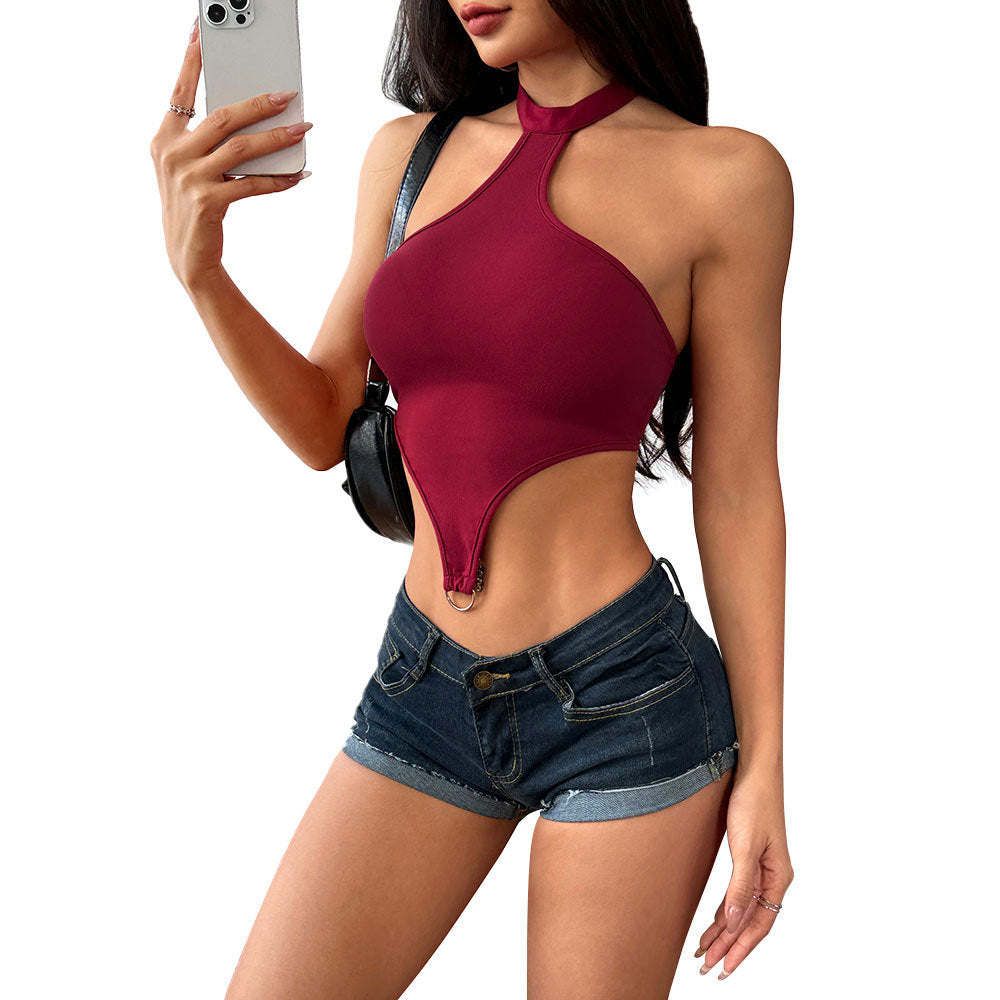 Fashionable Niche Off-shoulder Top