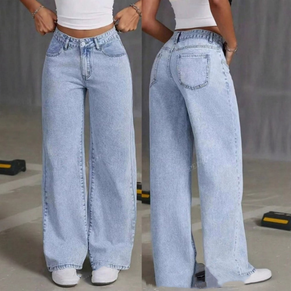 Sweet And Spicy Style High Waist Straight Jeans Women's Clothing