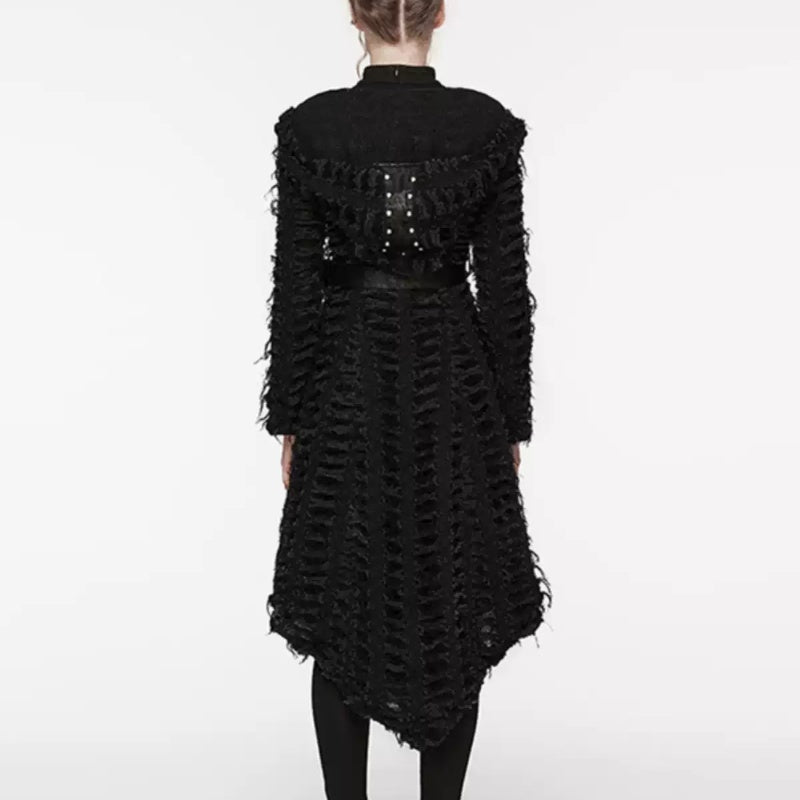 Gothic Punk Washed Heavy Industry Broken Coat