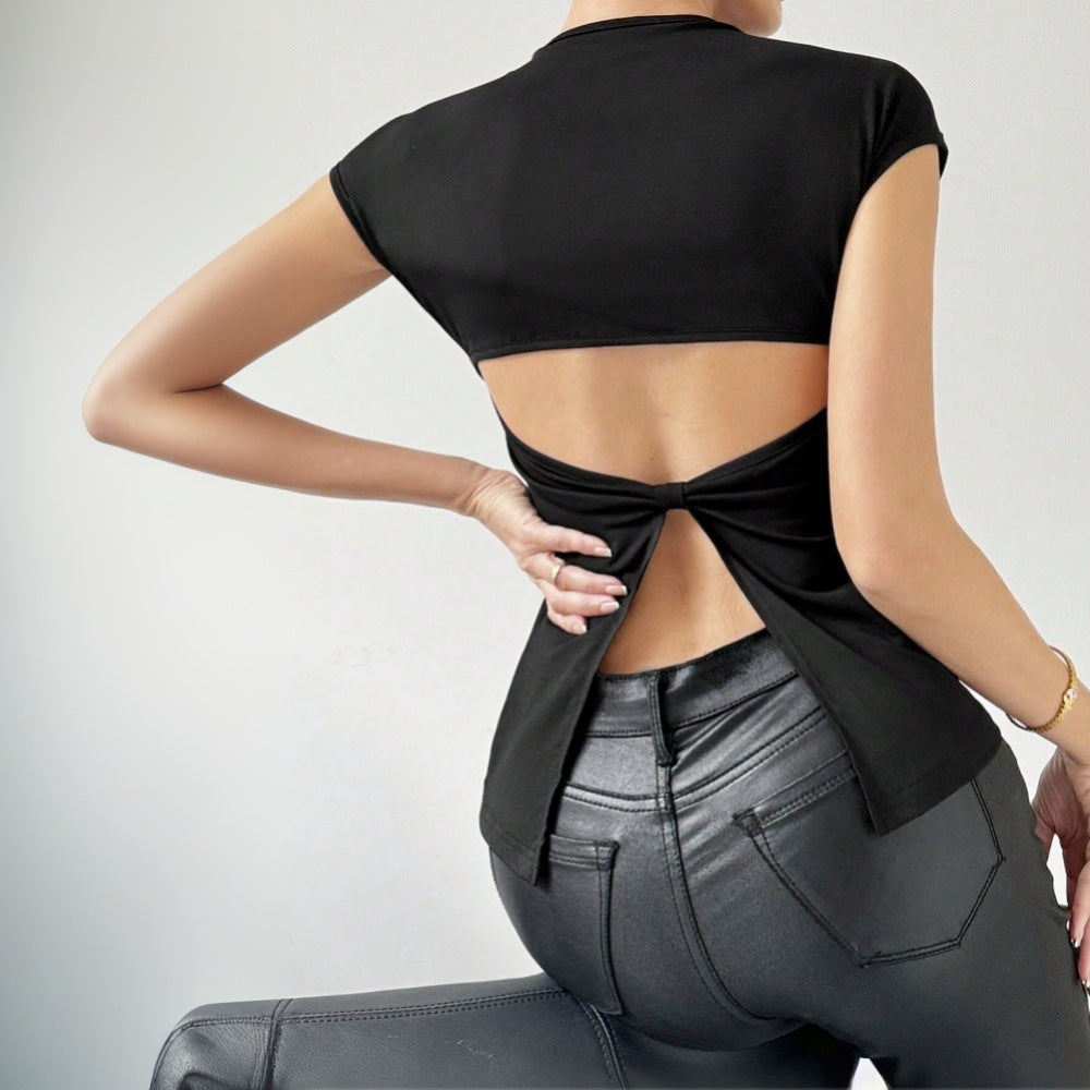 Unique, Designer-style Backless Top