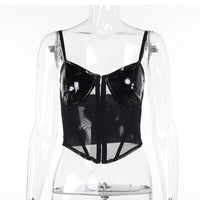 Women's Gothic Punk Chain Short Cardigan