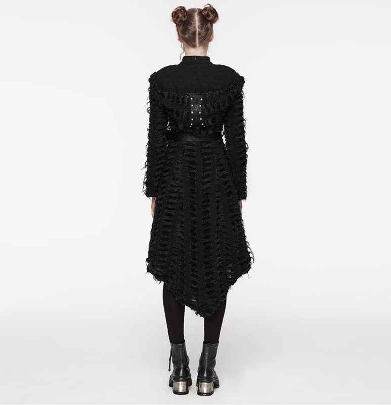 Gothic Punk Washed Heavy Industry Broken Coat
