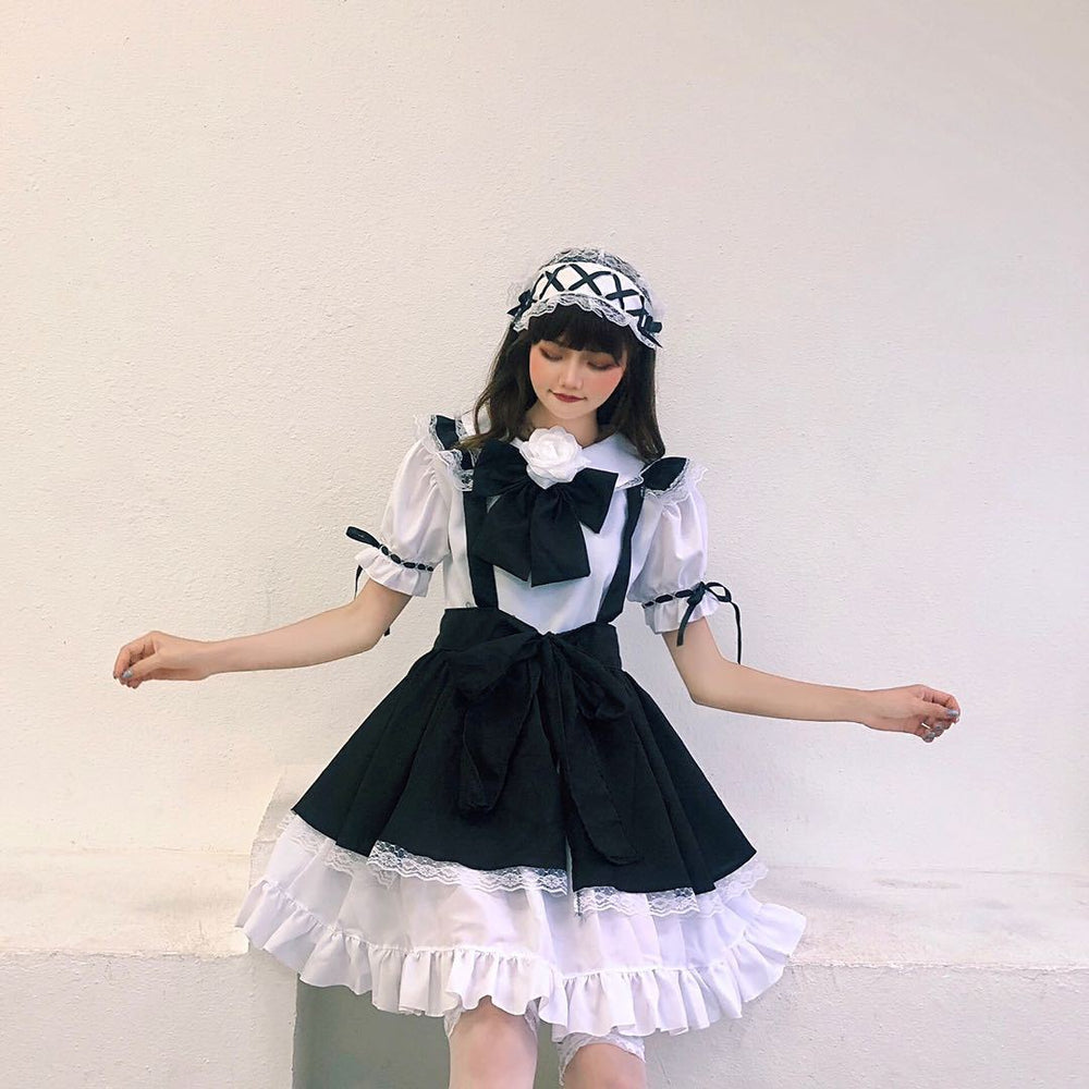 Gothic Style Loli Girl Servant Dress Lolita Dress