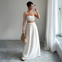 Elegant Camisole And Skirt Set