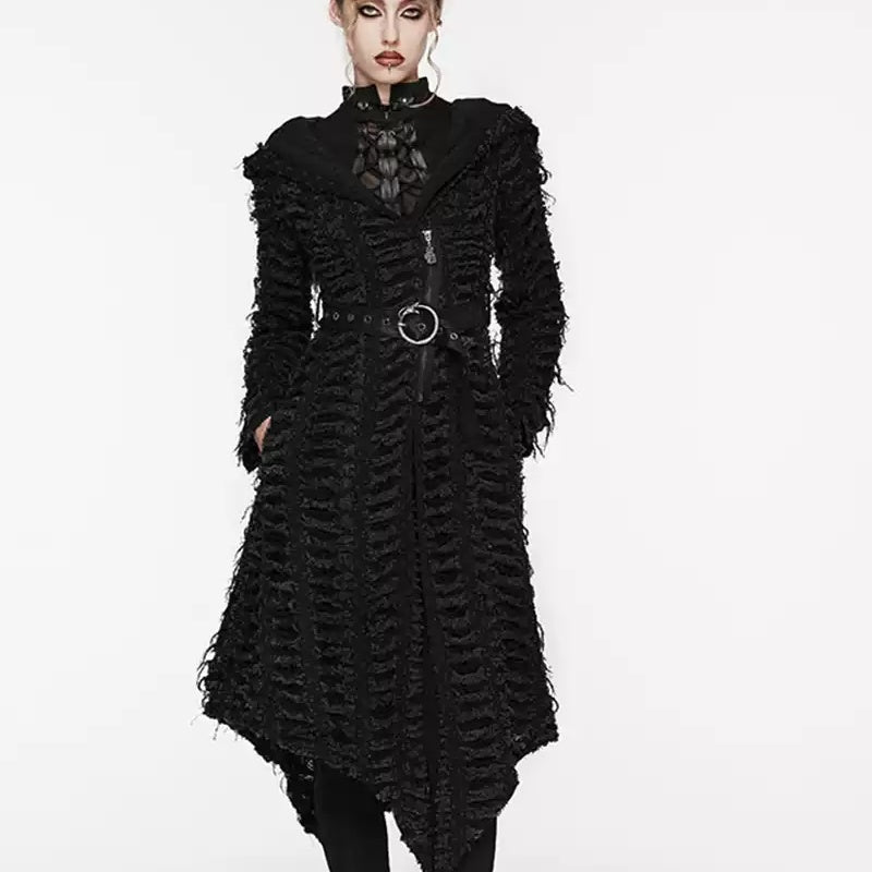 Gothic Punk Washed Heavy Industry Broken Coat