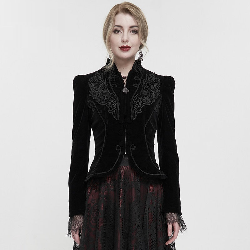 Gothic Magician Performance Womens Coat Jacket