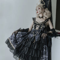 Dragon Control Witch Gothic Dark Strap Dress