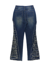 Trendy Autumn Denim Jeans With A Cool Edgy Vibe