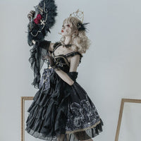 Dragon Control Witch Gothic Dark Strap Dress