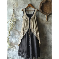Simple Commuter Artistic All-match Dress